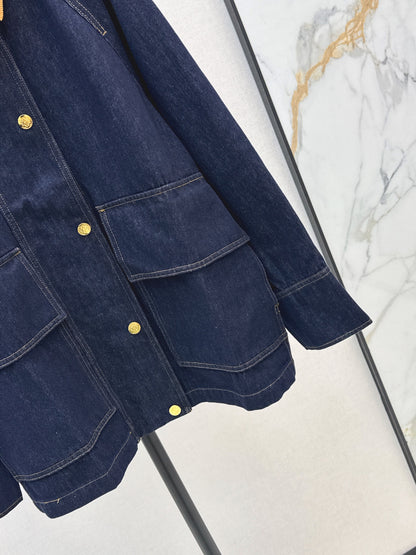 Loe 25fw denim jacket