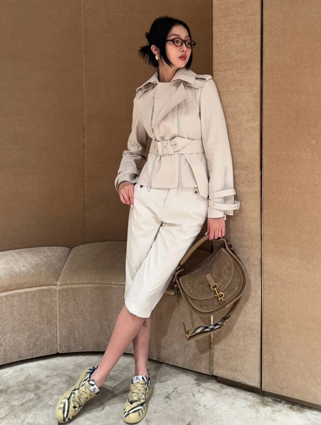 Bur 25fw trench coat