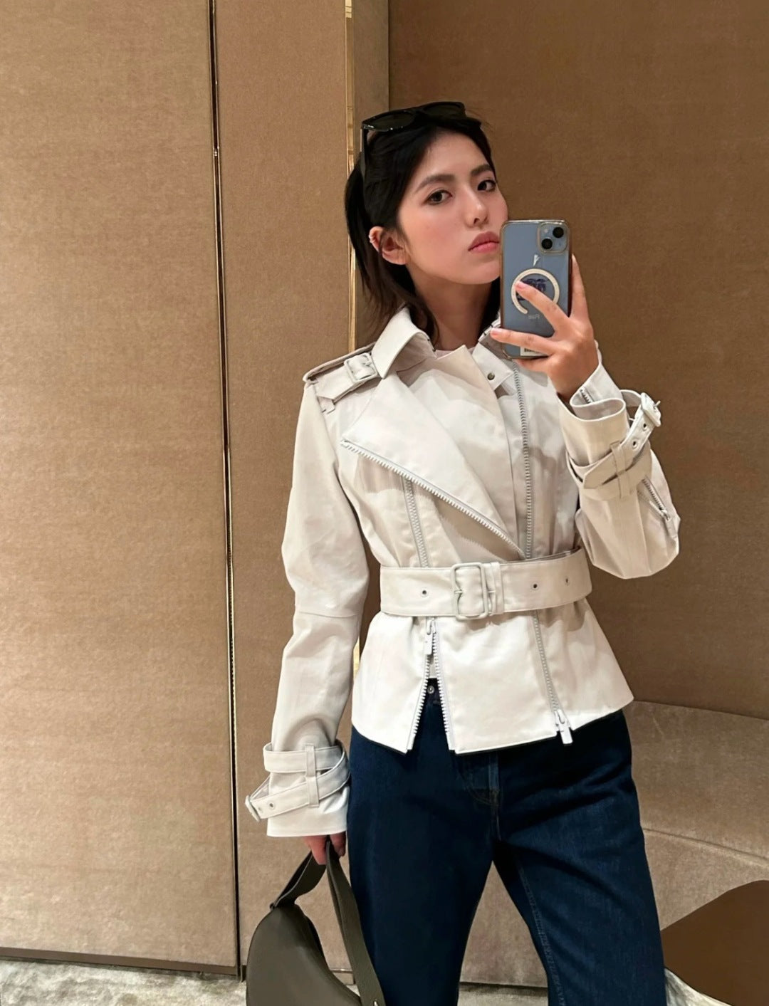 Bur 25fw trench coat