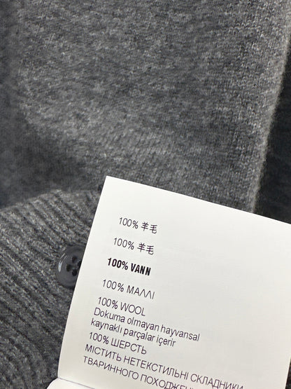 Miu 25fw knitted cardigan
