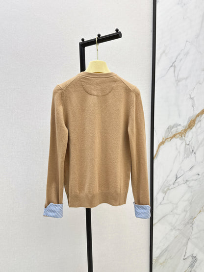 Miu 25fw knitted cardigan
