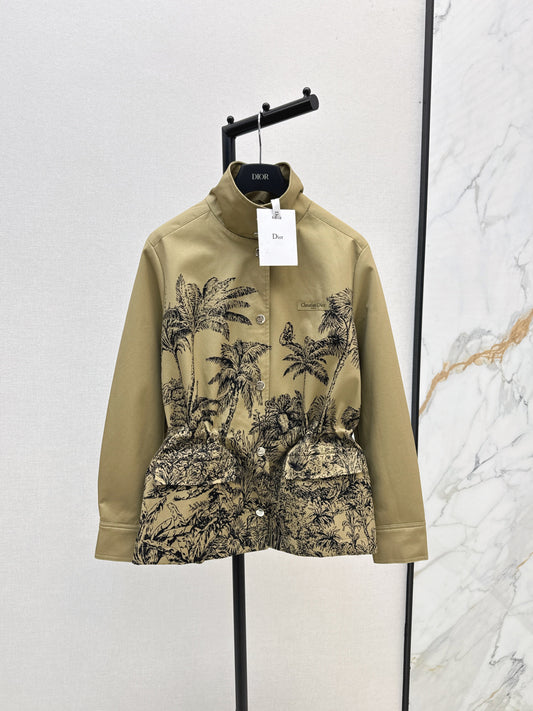 CD 25fw printed jacket