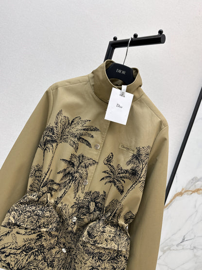 CD 25fw printed jacket