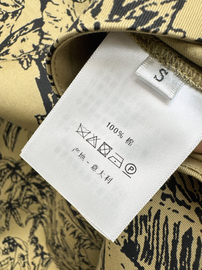 CD 25fw printed skirt