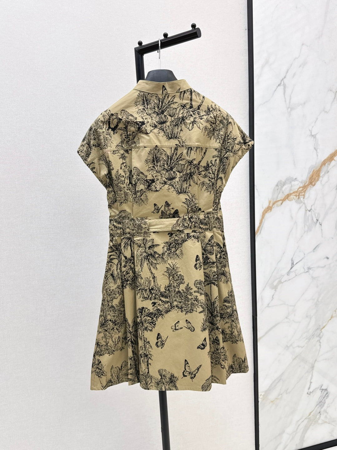 CD 25fw printed dress