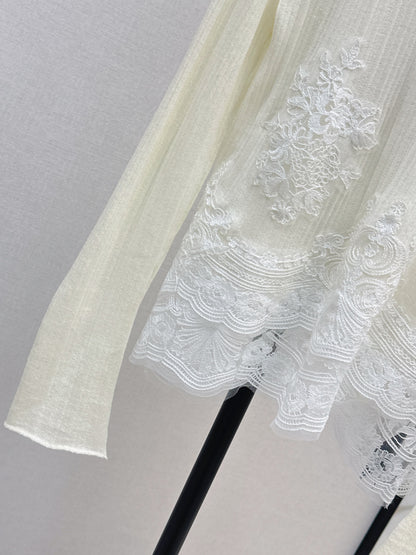 Es 25fw lace shirt