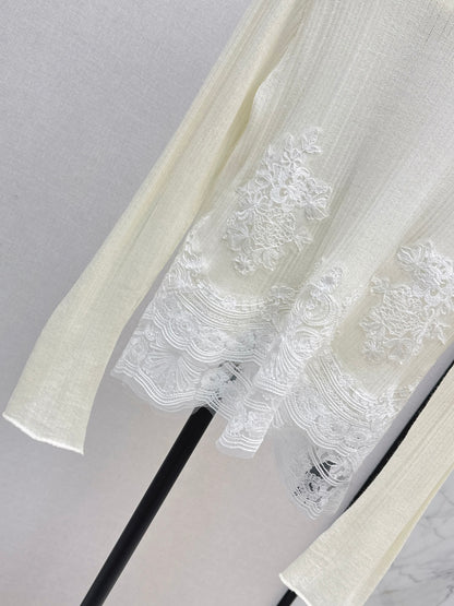 Es 25fw lace shirt