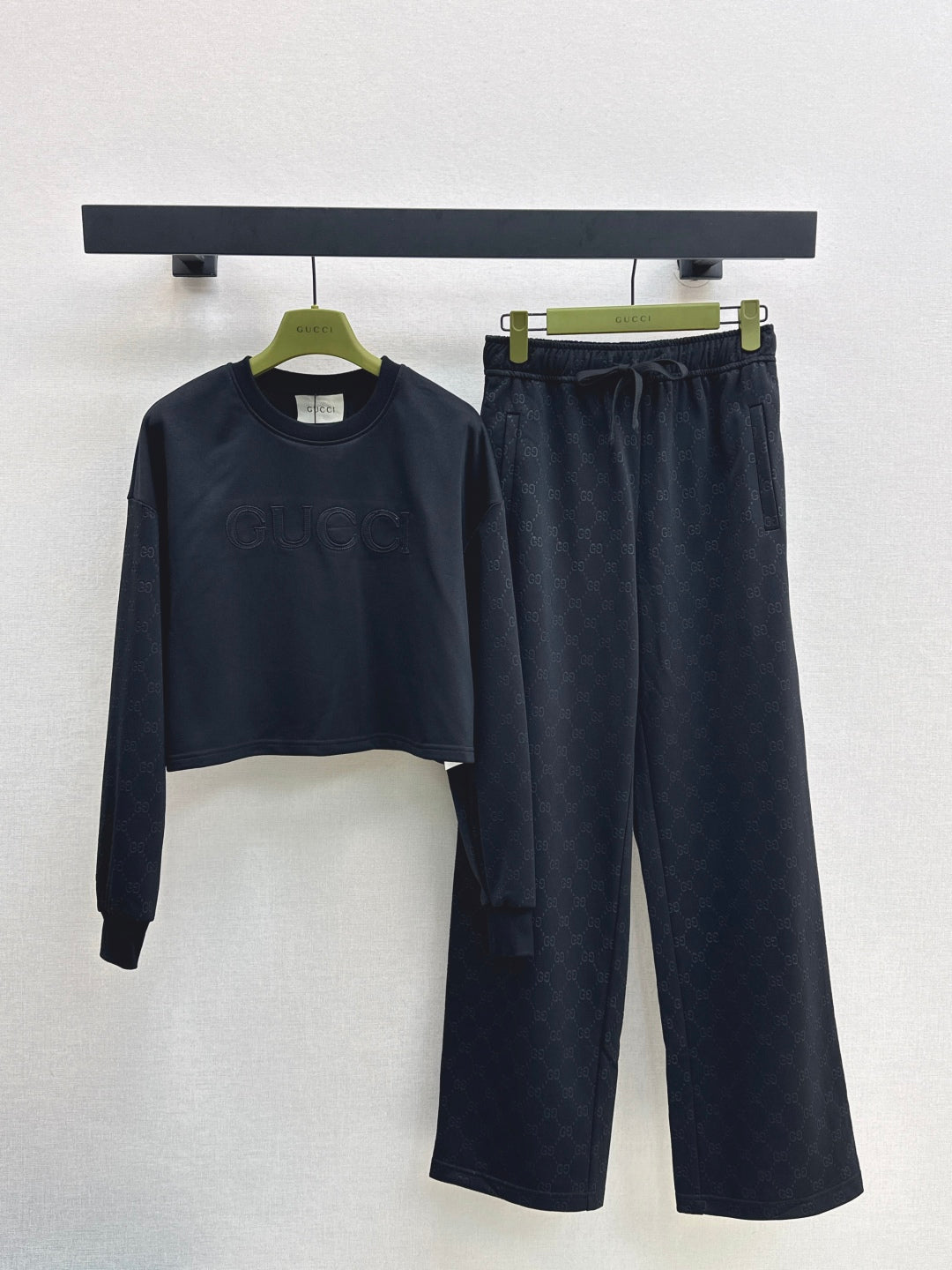 Guc 25fw jacquard tracksuit