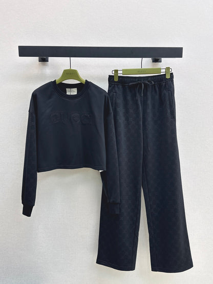 Guc 25fw jacquard tracksuit