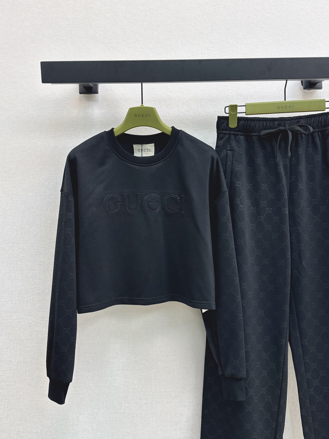 Guc 25fw jacquard tracksuit