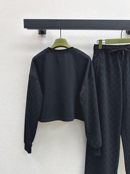 Guc 25fw jacquard tracksuit