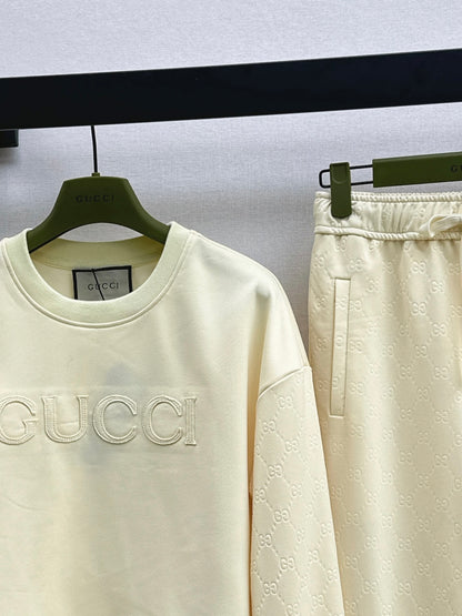 Guc 25fw jacquard tracksuit