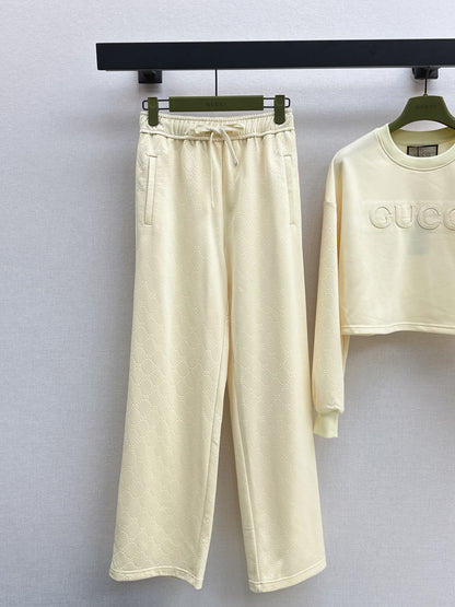 Guc 25fw jacquard tracksuit