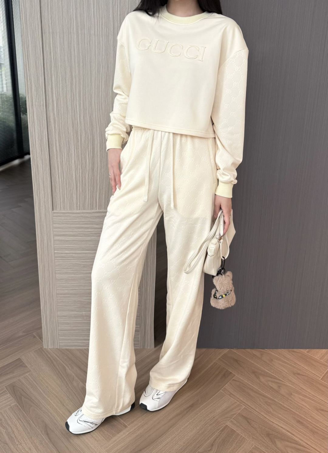Guc 25fw jacquard tracksuit