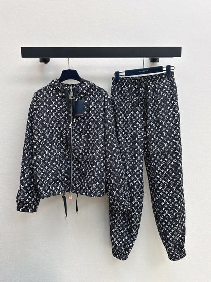 Louis 25fw printed suit
