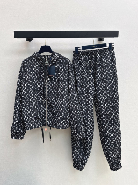 Louis 25fw printed suit