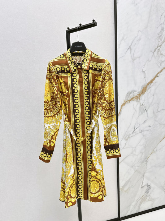 Ver 25fw silk dress