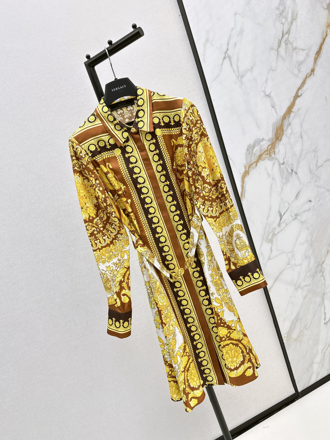 Ver 25fw silk dress