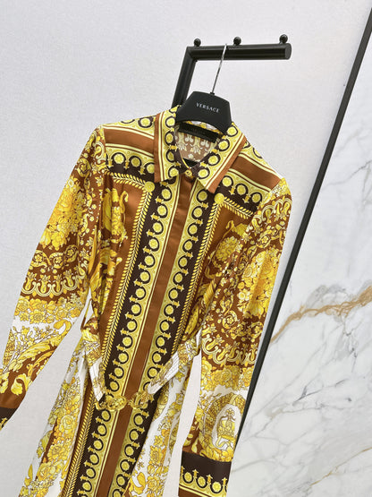 Ver 25fw silk dress