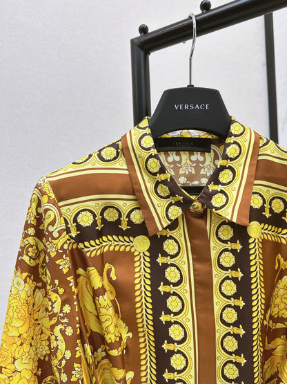 Ver 25fw silk dress