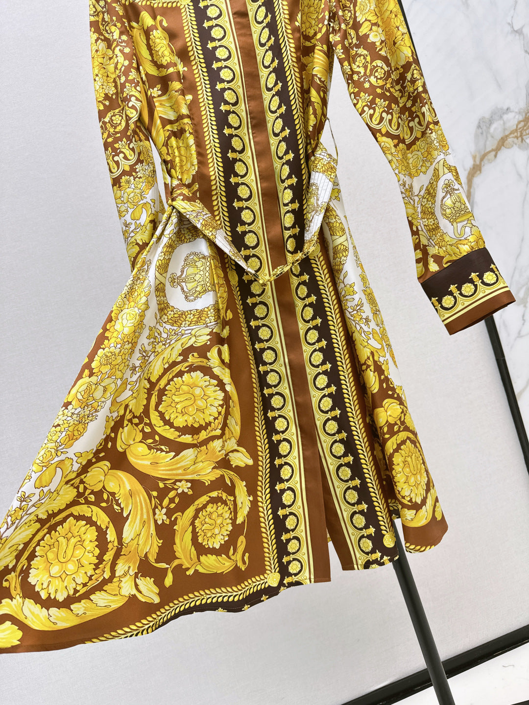 Ver 25fw silk dress