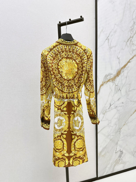 Ver 25fw silk dress