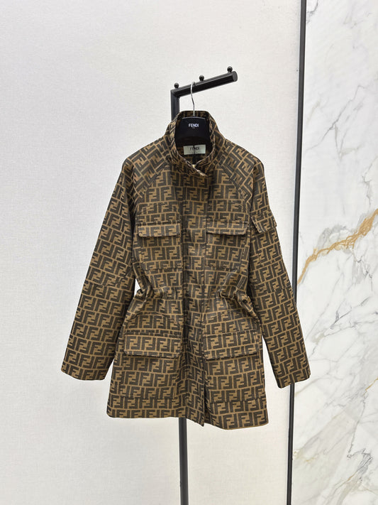 Fend 25fw jacquard jacket