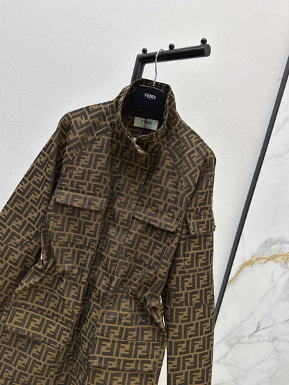 Fend 25fw jacquard jacket