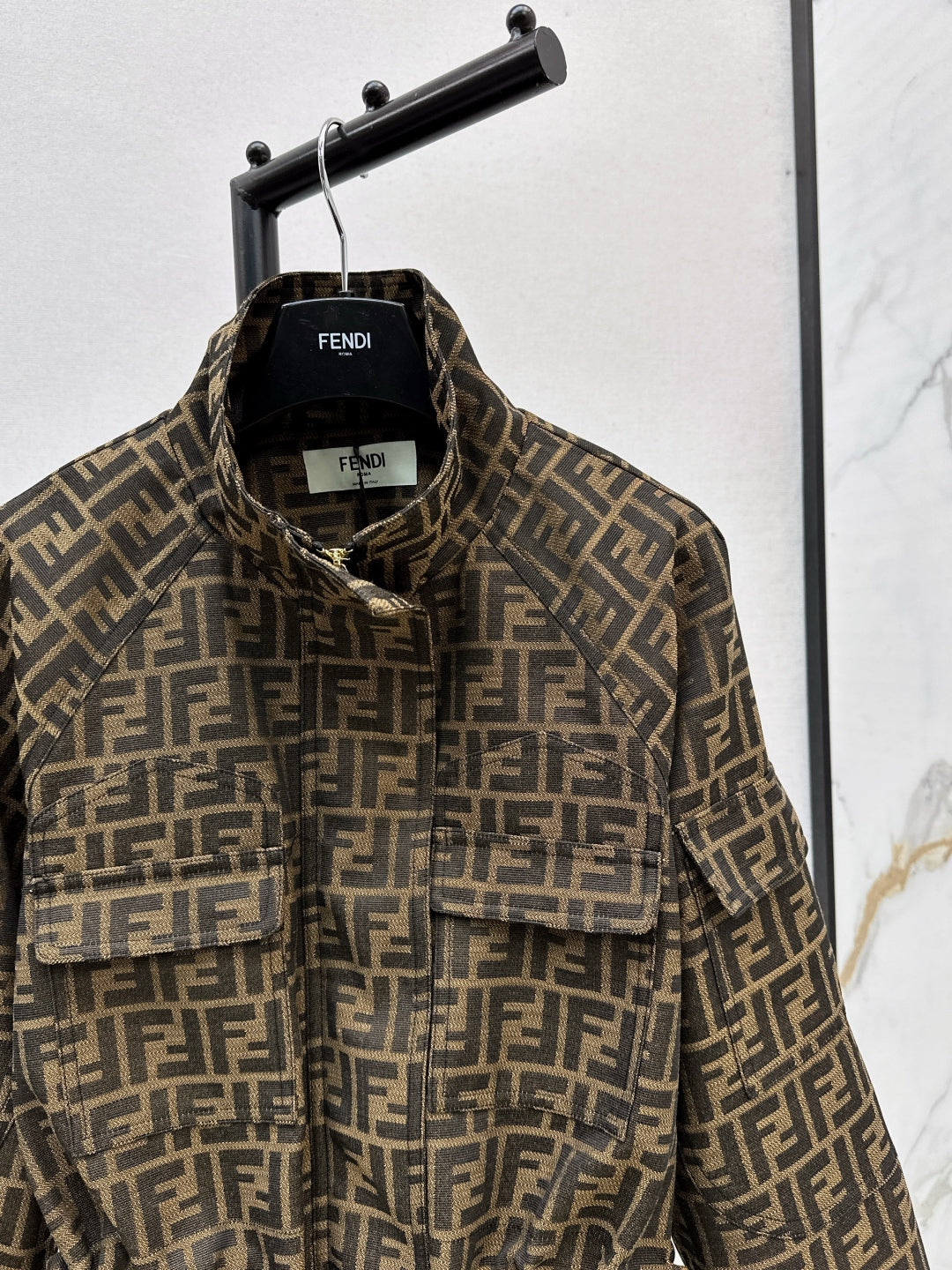Fend 25fw jacquard jacket