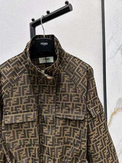 Fend 25fw jacquard jacket