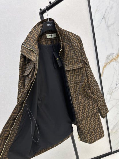 Fend 25fw jacquard jacket