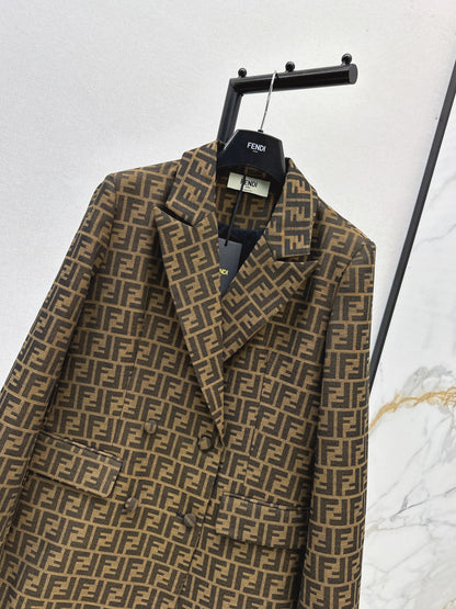 Fend 25fw jacquard blazer