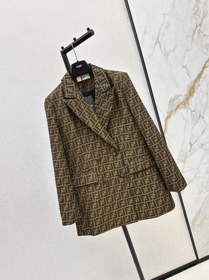 Fend 25fw jacquard blazer