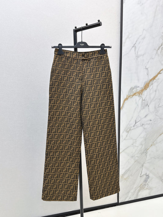 Fend 25fw jacquard pants