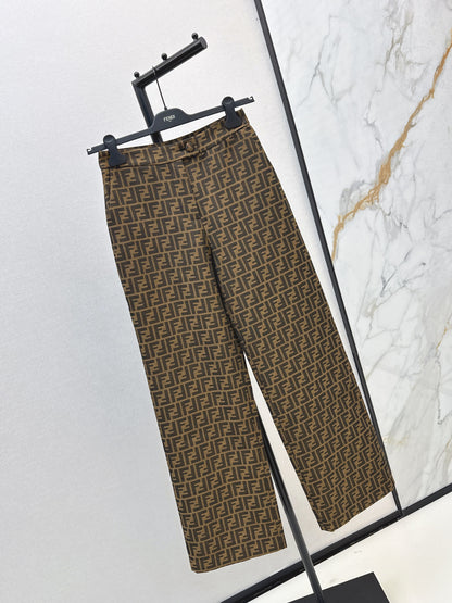 Fend 25fw jacquard pants