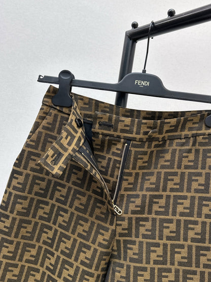 Fend 25fw jacquard pants