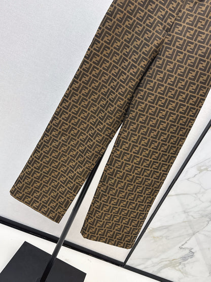 Fend 25fw jacquard pants