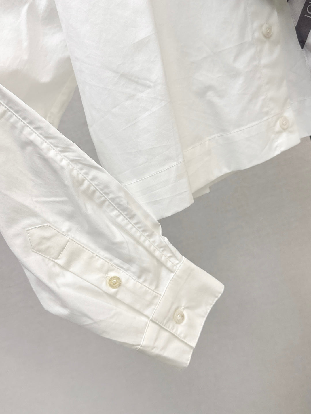 Louis 25fw scarf shirt