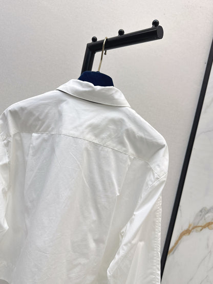 Louis 25fw scarf shirt