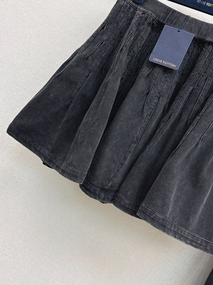 Louis 25fw denim skirt