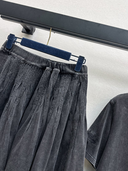 Louis 25fw denim skirt