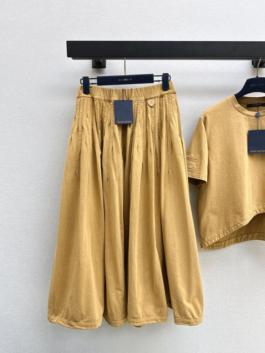 Louis 25fw pleated skirt