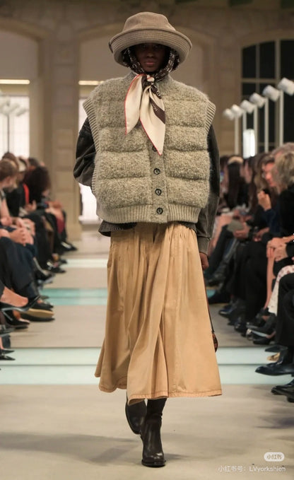 Louis 25fw pleated skirt