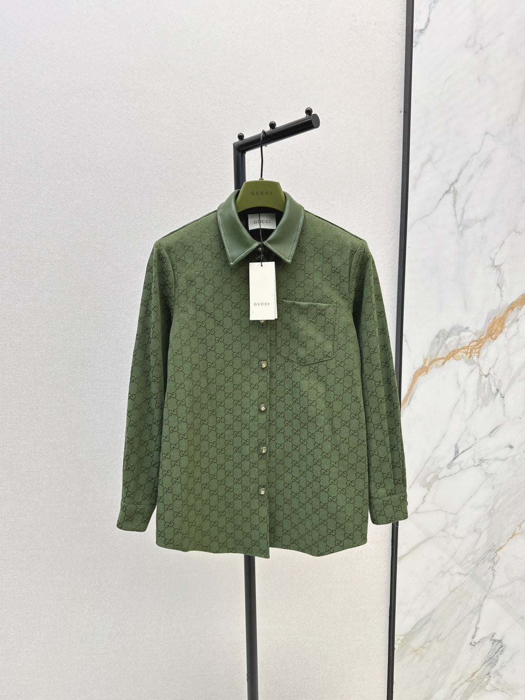 Guc 25fw jacquard shirt