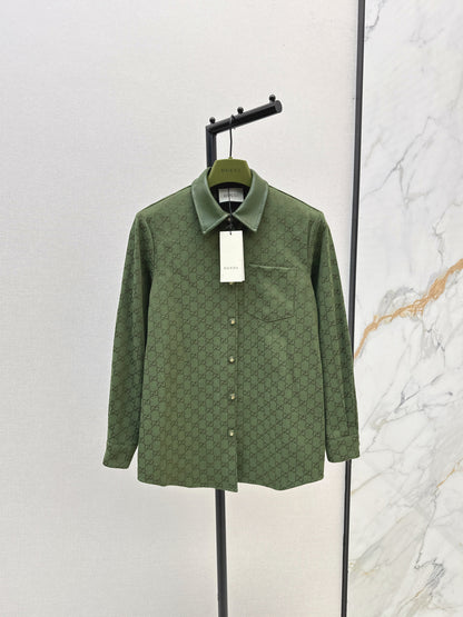 Guc 25fw jacquard shirt