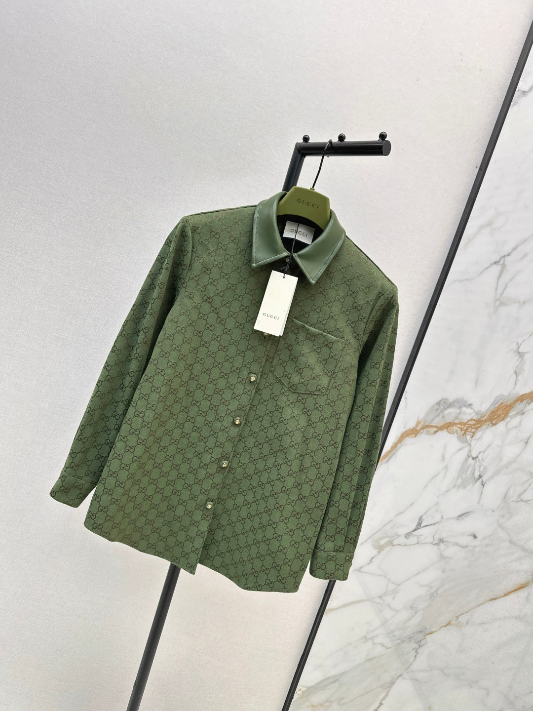 Guc 25fw jacquard shirt