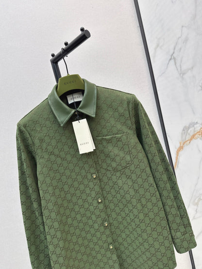 Guc 25fw jacquard shirt