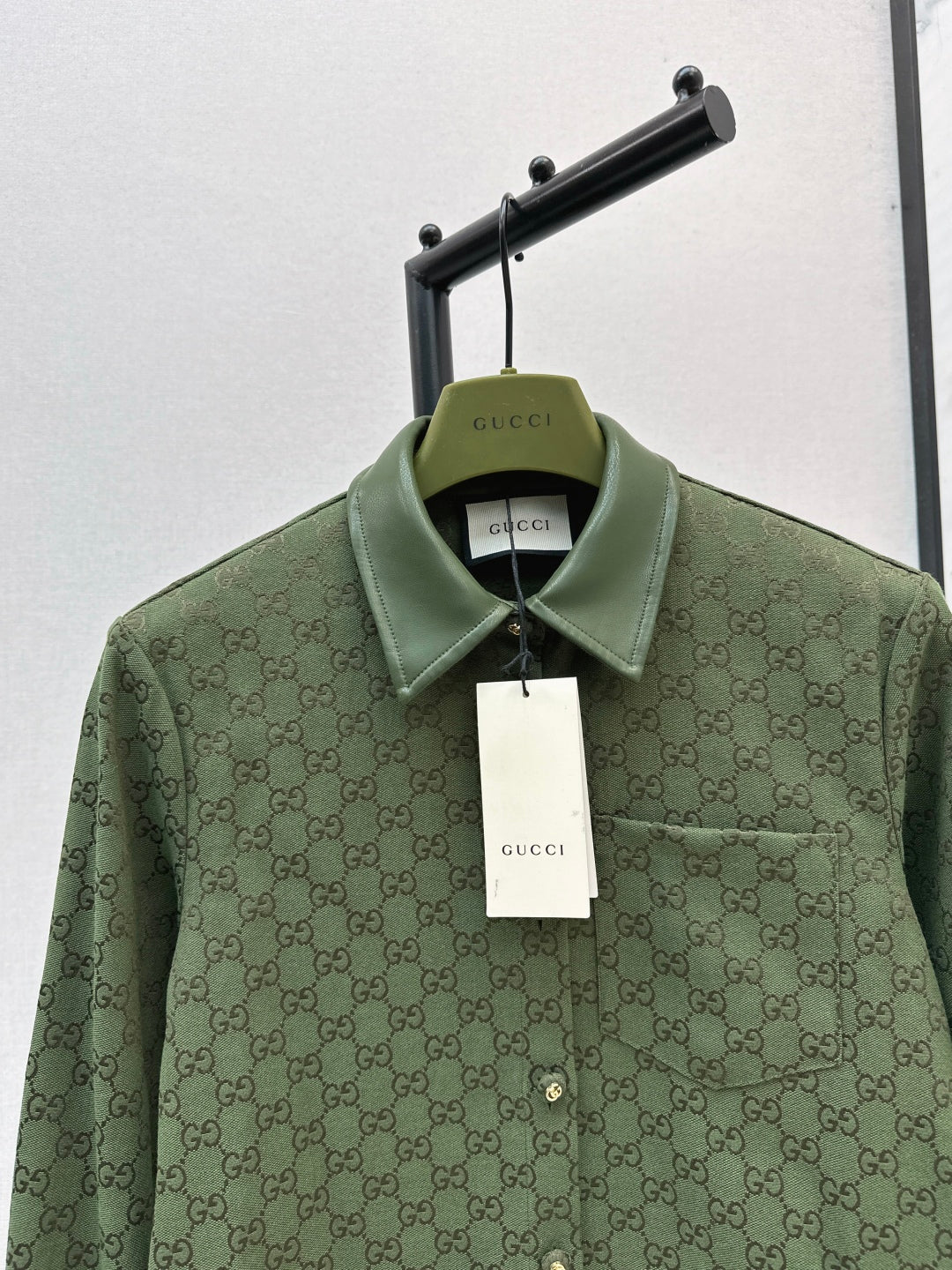 Guc 25fw jacquard shirt