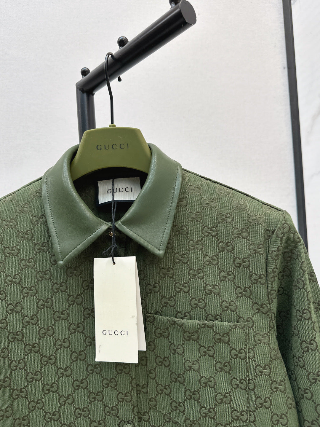 Guc 25fw jacquard shirt