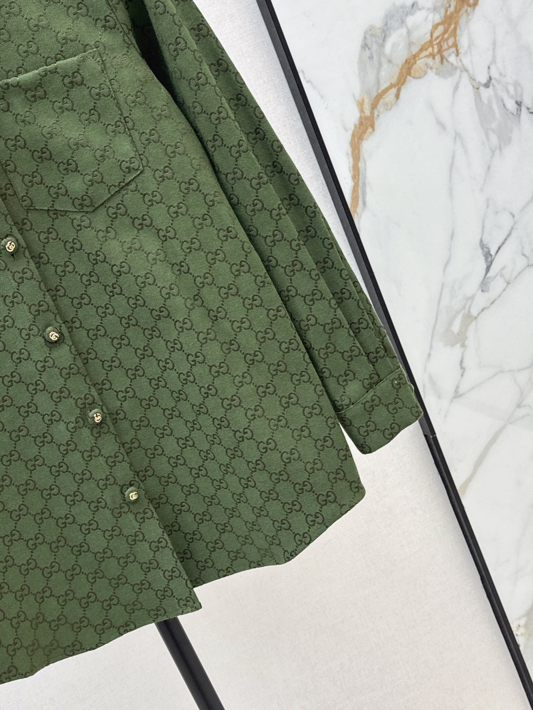 Guc 25fw jacquard shirt